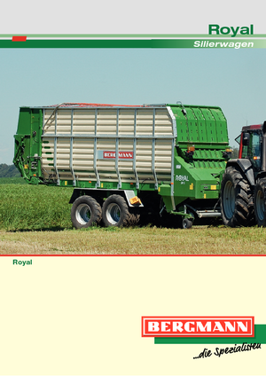 Silážní přívěsy L. Bergmann Royal 30 K