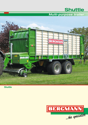 Silážní přívěsy L. Bergmann Shuttle 940 S