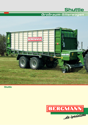Silážní přívěsy L. Bergmann Shuttle 940 S