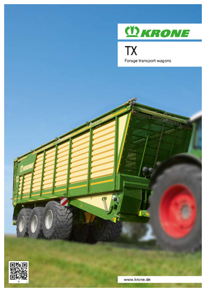 Silážní přívěsy Krone TX 560 D 