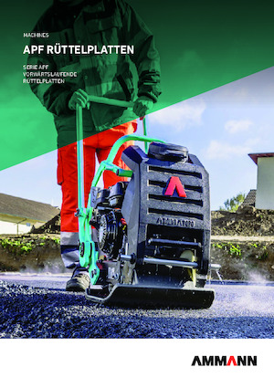 Jednosměrné vibrační desky Ammann APF 1250