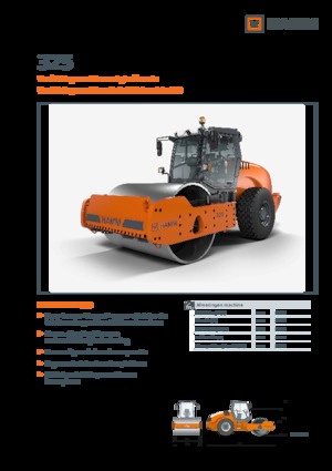 Tahačové válce Hamm 325