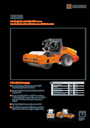 Tahačové válce Hamm 3520