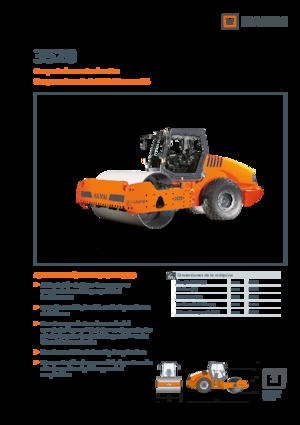 Tahačové válce Hamm 3520