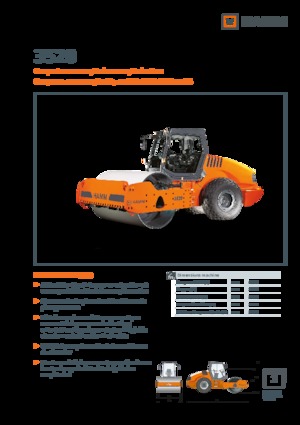 Tahačové válce Hamm 3520