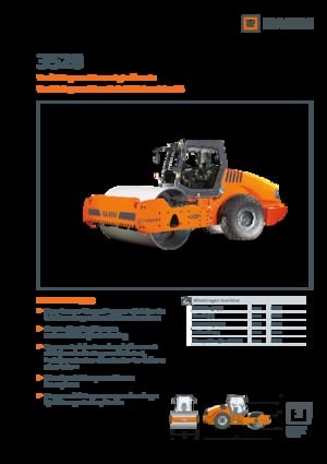 Tahačové válce Hamm 3520