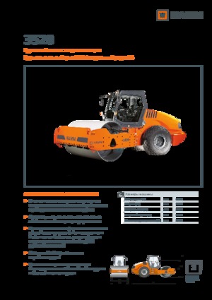 Tahačové válce Hamm 3520