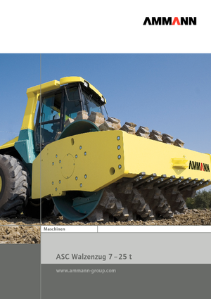 Tahačové válce Ammann ASC 150 D