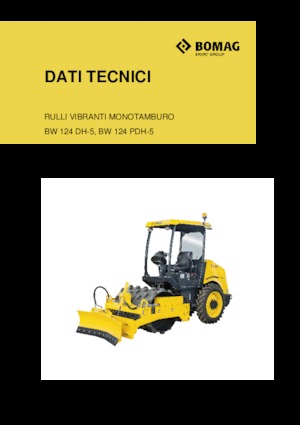 Tahačové válce Bomag BW 124 PDH-5