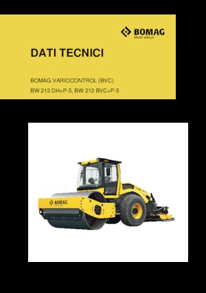 Tahačové válce Bomag BW 213 DH+P-5