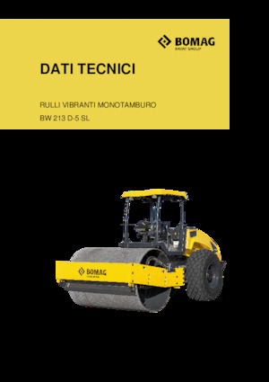 Tahačové válce Bomag BW 213 D-5 SL