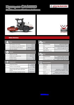 Tahačové válce Dynapac CA 1500 D