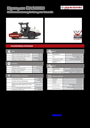 Tahačové válce Dynapac CA 1500 D