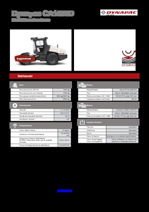 Tahačové válce Dynapac CA 1500 D