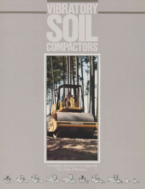 Tahačové válce Caterpillar CP-323