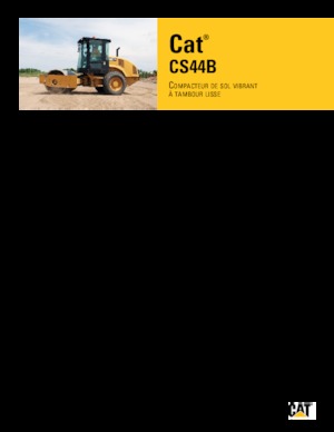 Tahačové válce Caterpillar CS44B