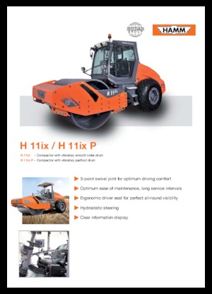 Tahačové válce Hamm H 11 ix