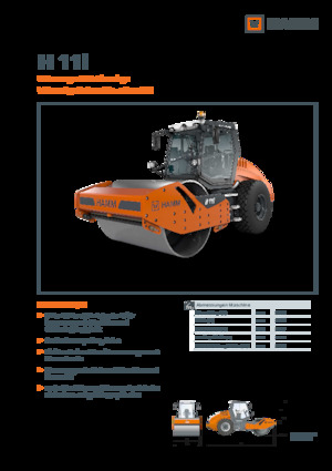 Tahačové válce Hamm H 11i