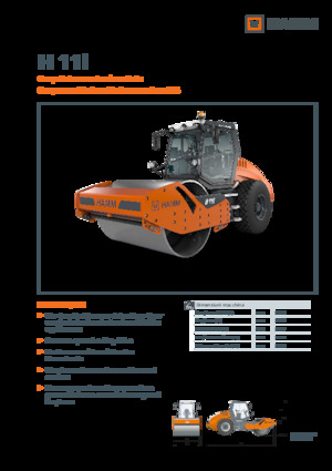 Tahačové válce Hamm H 11i