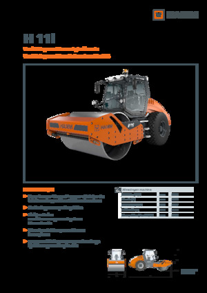 Tahačové válce Hamm H 11i