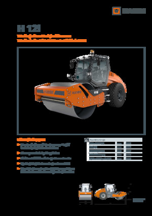 Tahačové válce Hamm H 12i