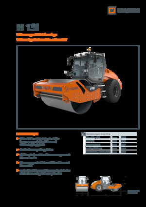 Tahačové válce Hamm H 13i