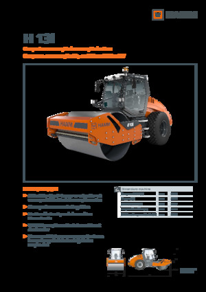 Tahačové válce Hamm H 13i