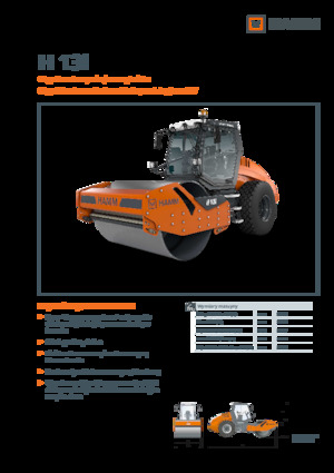 Tahačové válce Hamm H 13i