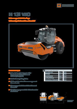 Tahačové válce Hamm H 13i VIO