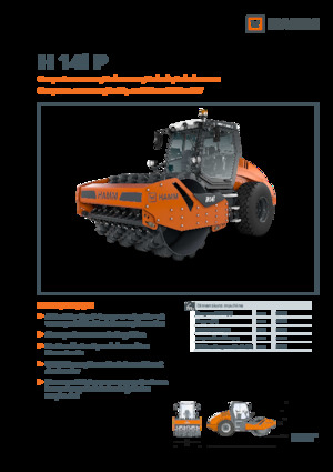 Tahačové válce Hamm H 14i P
