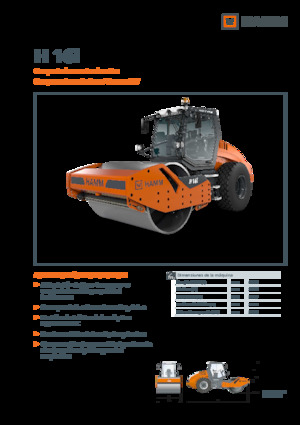 Tahačové válce Hamm H 16i