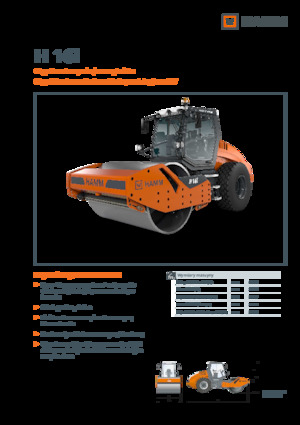 Tahačové válce Hamm H 16i