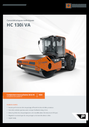 Tahačové válce Hamm HC 130i VA