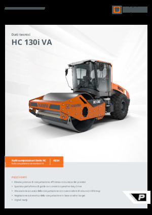 Tahačové válce Hamm HC 130i VA