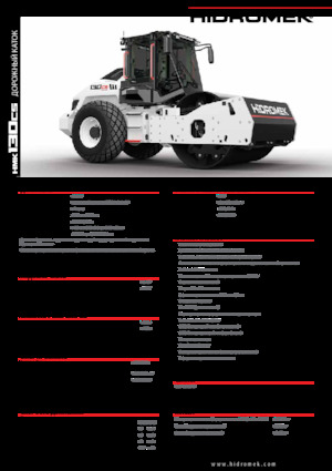 Tahačové válce Hidromek HMK 130 CS