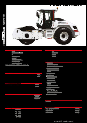 Tahačové válce Hidromek HMK 130 CS