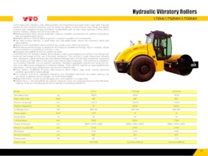 Tahačové válce YTO LTD214H