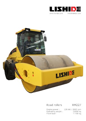 Tahačové válce Lishide RM227