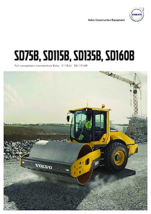 Tahačové válce Volvo SD160B