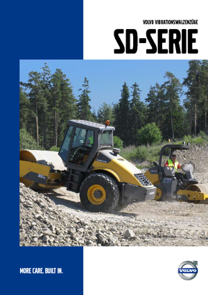 Tahačové válce Volvo SD200DX