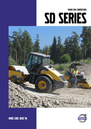 Tahačové válce Volvo SD200DX