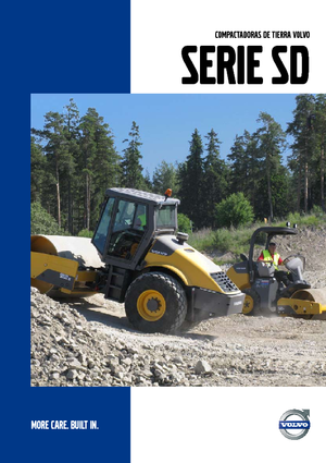 Tahačové válce Volvo SD200DX