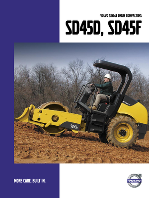 Tahačové válce Volvo SD45F