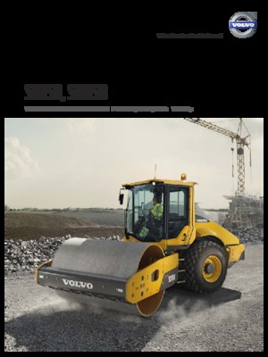 Tahačové válce Volvo SD75B