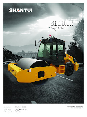 Tahačové válce Shantui SR08MA 