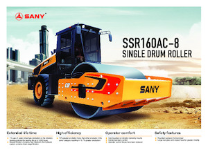 Tahačové válce Sany SSR160AC-8