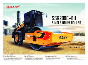 Tahačové válce Sany SSR200C-8H 