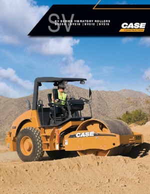 Tahačové válce Case SV210