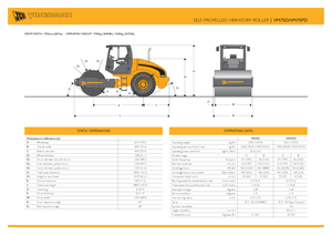 Tahačové válce JCB-Vibromax VM 75 D