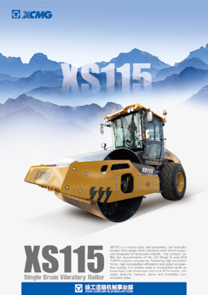 Tahačové válce XCMG XS125 